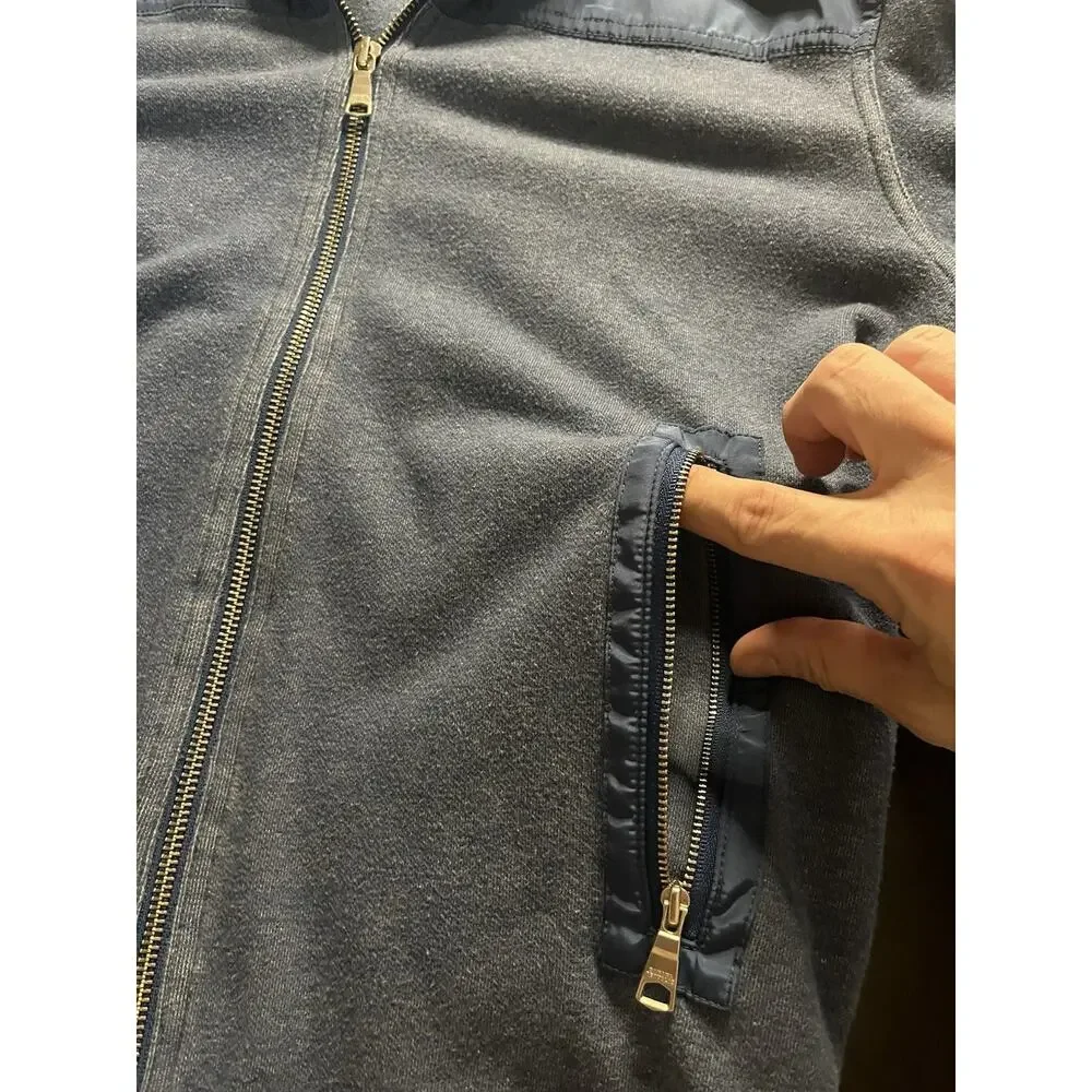 Banana Republic Blue Full Zip Track Jacket Men’s Medium